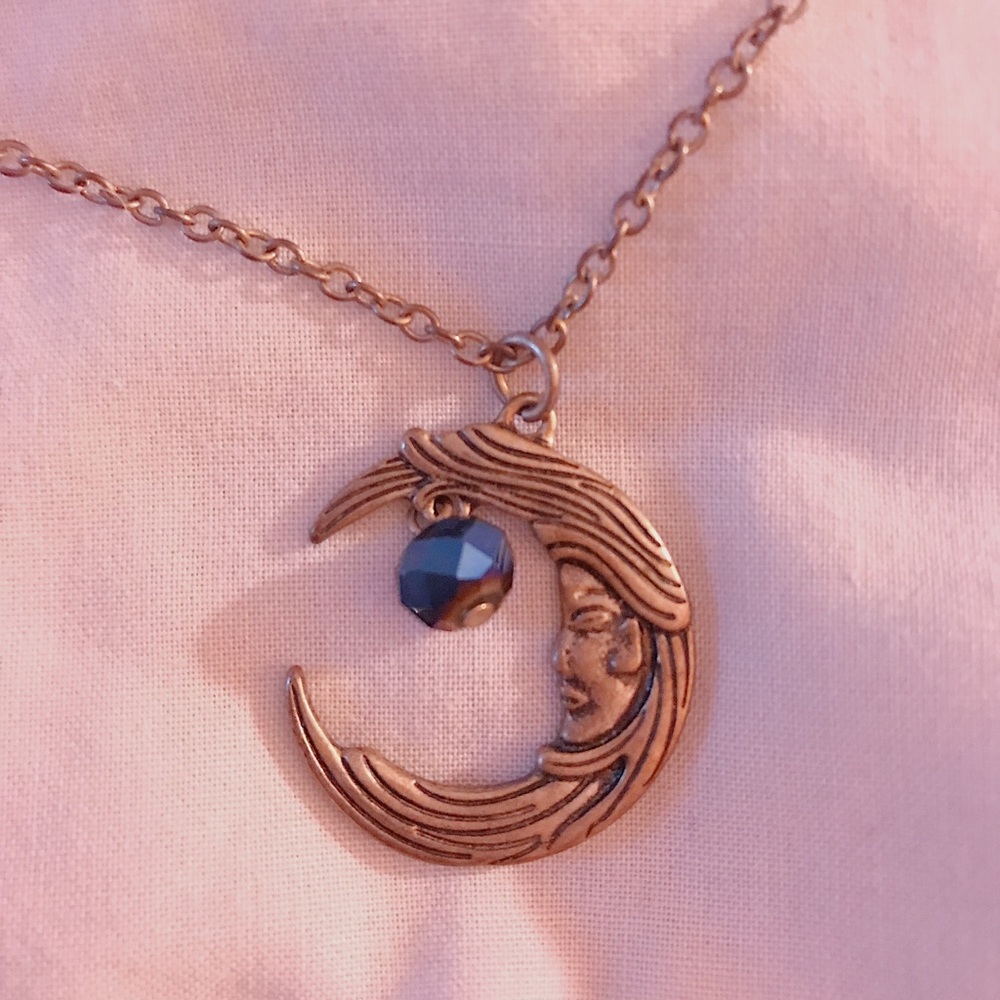 crescent moon choker